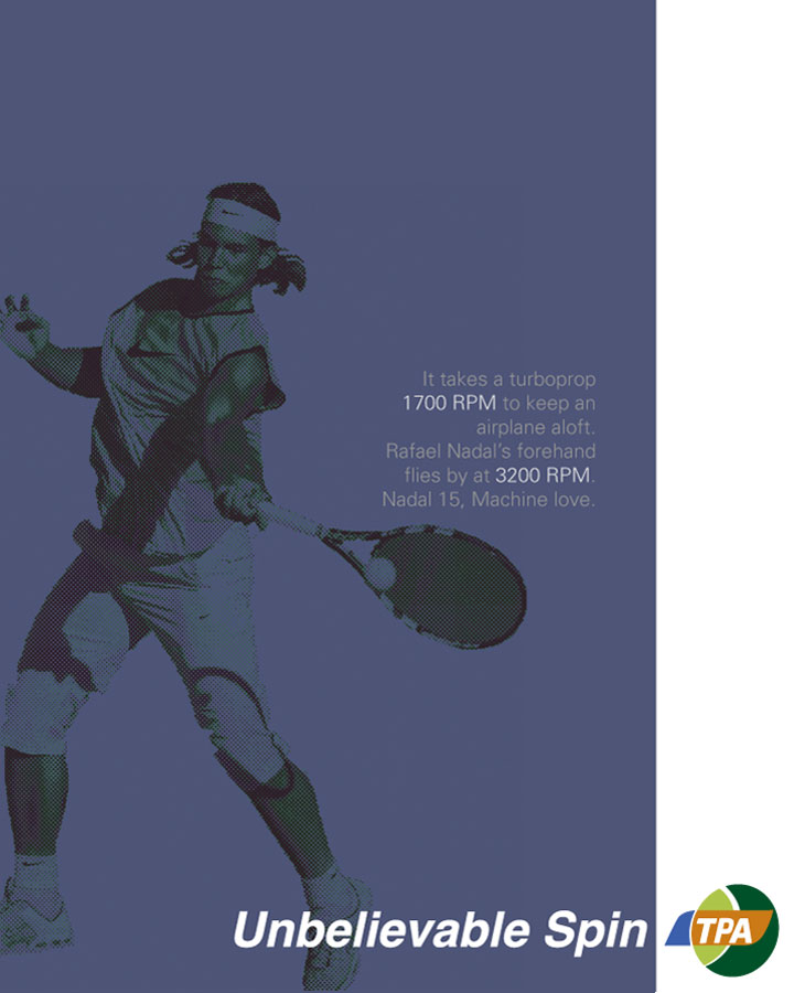 Nadal Print Ad